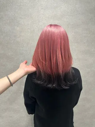 セミロング 🥀社内技術講師🥀 稲場皓一のヘアスタイル