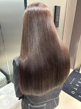 ロング カラー 大森 万紘のヘアスタイル