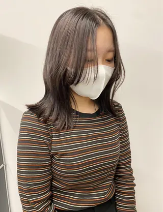 セミロング ୨୧柔らかいカラー nozomi ୨୧のヘアスタイル