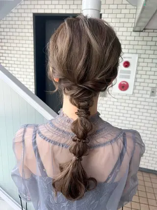 ヘアアレンジ 大人可愛いヘアメイク 💋🧚‍♀️しずかのヘアスタイル