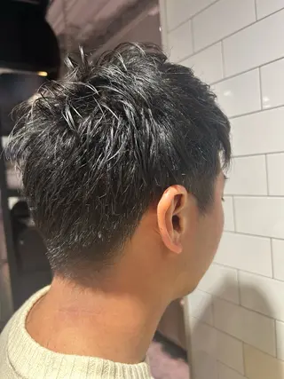 ショート カラー メンズ ITbyALBUM藤沢店所属・IT by ALBUM立川のヘアスタイル