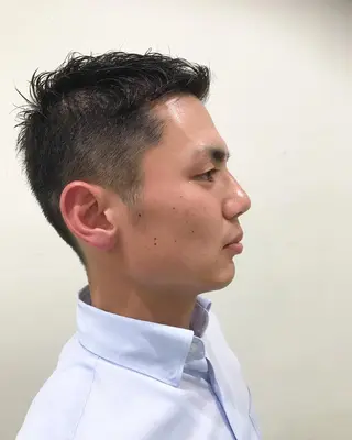 メンズ 三田 豪のヘアスタイル