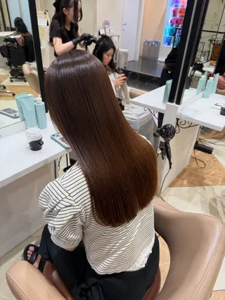 ミディアム 髪質改善カラー/店長 宮内秀峰のヘアスタイル