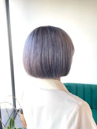 ショート カラー kitin  吉祥寺 山岸花のヘアスタイル