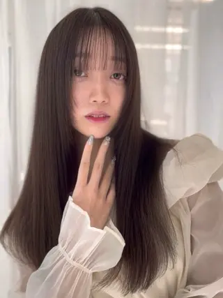 ロング カラー パーマ ヘアアレンジ メンズ 韓国ヘア×2way 🇰🇷和知拓郎のヘアスタイル