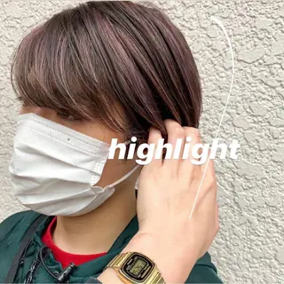 ショート カラー 会社OKなのに、 ちゃんと可愛い🤎のヘアスタイル