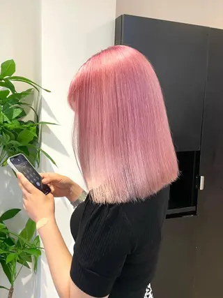 ミディアム SEA所属・艶髪カラー✨ misaki .のヘアスタイル