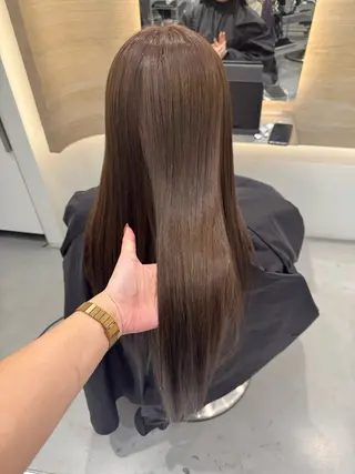 カラー ナカバチ ユイ🌼 Rizm greenのヘアスタイル