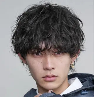 パーマ メンズ 仙台フェザーパーマ/ fifth/遠藤楓雅のヘアスタイル