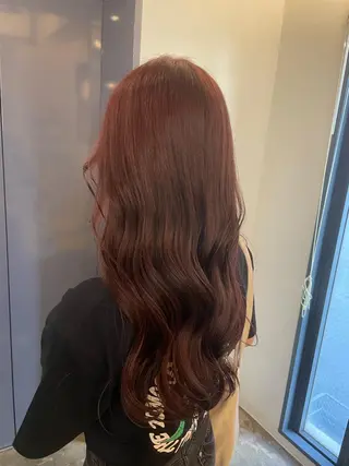 ロング カラー イトウ アキノリのヘアスタイル