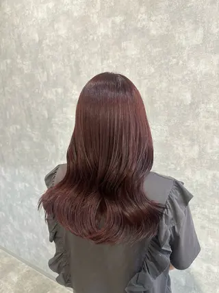 ロング カラー Rangali nanamiのヘアスタイル