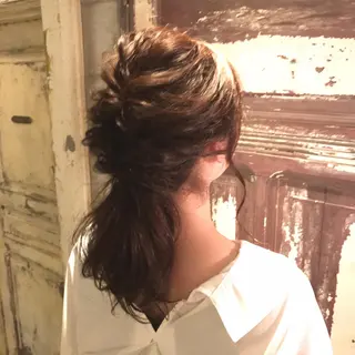 ロング こう ちゃんのヘアスタイル