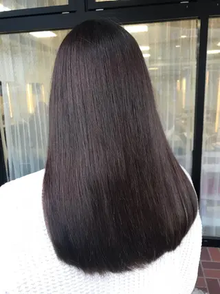 ロング カラー ボブ/インナーカラー /眉毛/Miyuのヘアスタイル