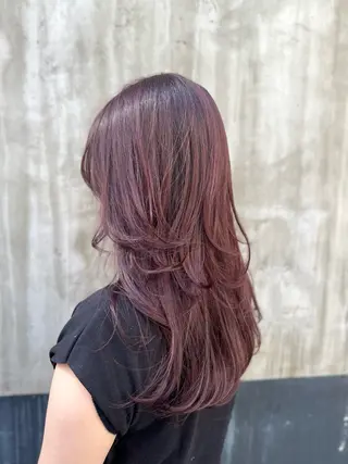 ロング カラー 🍇おぐら めぐみ🍇のヘアスタイル