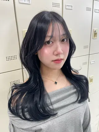 カラー mayu/ブリーチ/ layer/似合わせのヘアスタイル