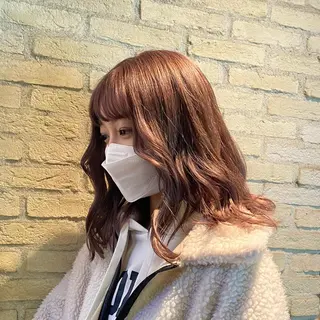 セミロング カラー デザイン/アレンジ ❤︎イシイレイのヘアスタイル