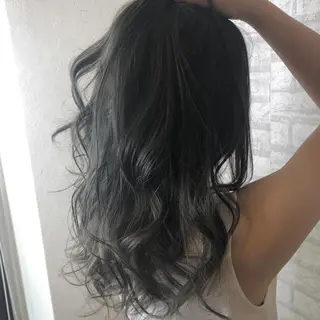 ミディアム カラー JILBLAN京都 ショート/ハイライトのヘアスタイル