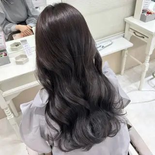 ロング カラー 巻ける縮毛矯正 Sachi🐰のヘアスタイル