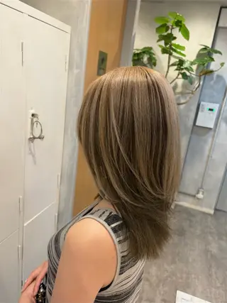 カラー 佐藤 万倫💞⭐️のヘアスタイル