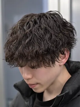 パーマ メンズ 🔱OVARL🔱 メンズパーマ/たいがのヘアスタイル