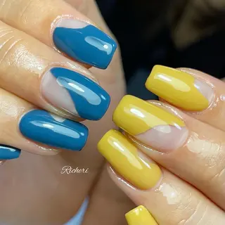 ミディアム ネイル richeri beautyのネイルデザイン