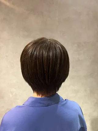 ショート 荒川 枝里のヘアスタイル