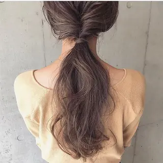 ロング トップスタイリスト 👑田添幹宜のヘアスタイル