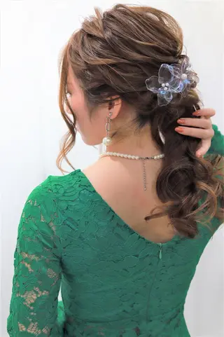 ヘアアレンジ laera.gtd SATOのヘアスタイル