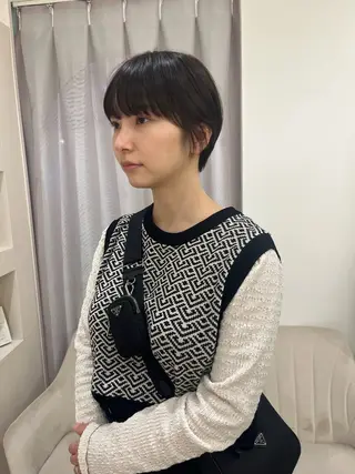ショート カラー 松村 澪里のヘアスタイル