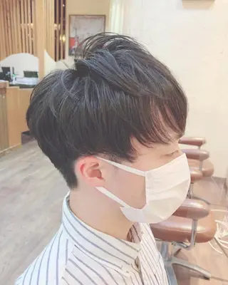 ショート カラー メンズ 🌿ヤマグチ ユウキ🌿のヘアスタイル