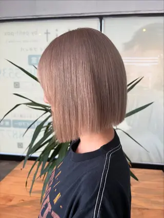 ショート 🧋ミルクティーカラ ー🧋特化小林拓登のヘアスタイル