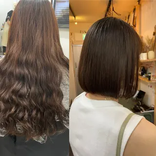 ショート カラー SUN GLOW サングロウ所属・水素トリートメント/ 髪質改善/ナカノメのヘアスタイル