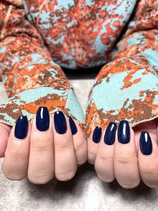 ネイル Kazane長さだし フィルイン持ち込みのネイルデザイン