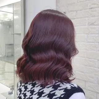 カラー 艶髪レイヤーの王 復活の大澤竜馬のヘアスタイル