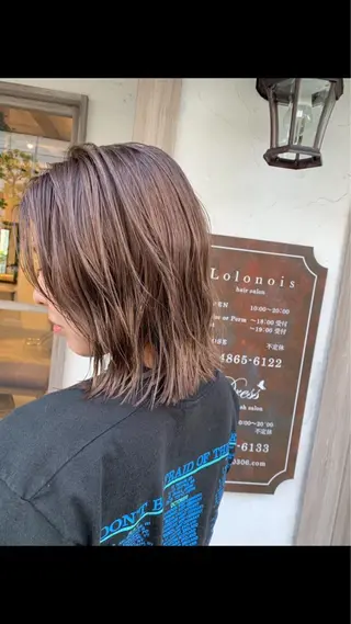 ミディアム 美髪・髪質改善 有田怜平のヘアスタイル