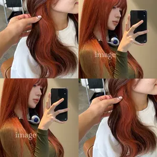 ロング レイヤーカット /チナツのヘアスタイル