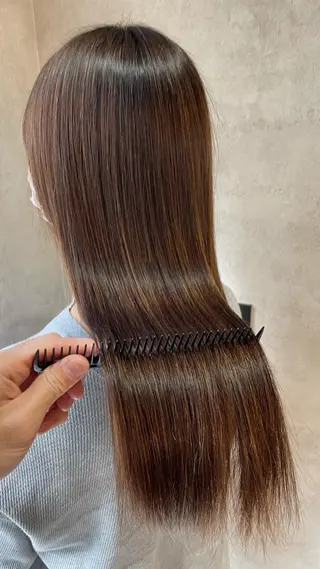 白髪ぼかし/美髪矯正 /宮崎陽平のヘアスタイル