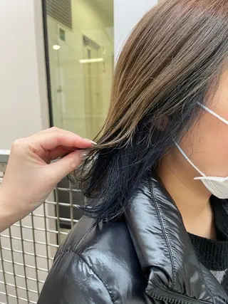 ショート インナーカラー/ 韓国風🌿RIKOのヘアスタイル