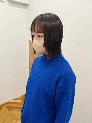 ショート 西山 紗耶香🪽 透明感カラー/ボブのヘアスタイル