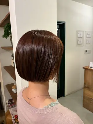 ショート 清水 美香のヘアスタイル