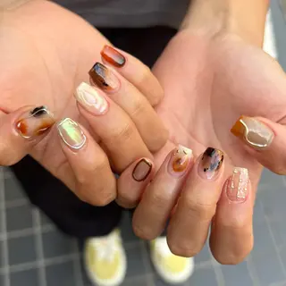 ネイル 河野 弥月のネイルデザイン