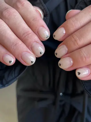 ネイル Ray. ちゅるん系ニュアンスのネイルデザイン