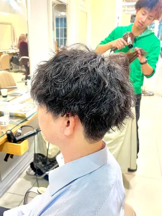 パーマ メンズ メンズパーマ/ 横浜/佐藤桃香 🦥のヘアスタイル