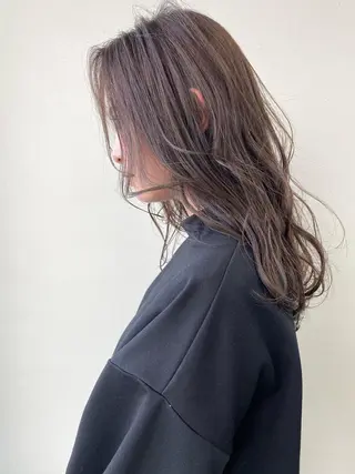 セミロング 小澤大輔 YOLO hairのヘアスタイル