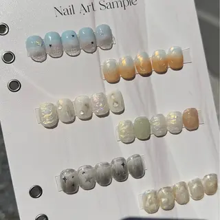 ネイル 🎀 Hiyubi._.nail 🫧所属・🎀フェイ フェイ🫧💗のネイルデザイン