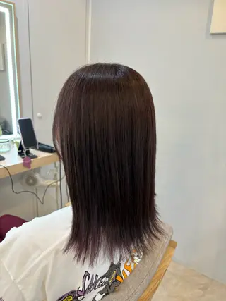 セミロング カラー little×kuruku 銀座2号店 【リトルクルク】所属・🗽うる艶/メンズ Yui🗽🗺️のヘアスタイル