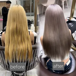 カラー ブロンド/ベージュ系 /🪽そうま🪽のヘアスタイル