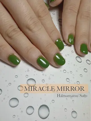 ネイル ミラクルミラー 町野のネイルデザイン