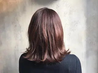 セミロング カラー 半個室女性salon 🩰Natsumiのヘアスタイル