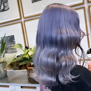 ミディアム カラー カジュアルを女っぽく 𝗮𝘆𝗮𝗰𝗼のヘアスタイル